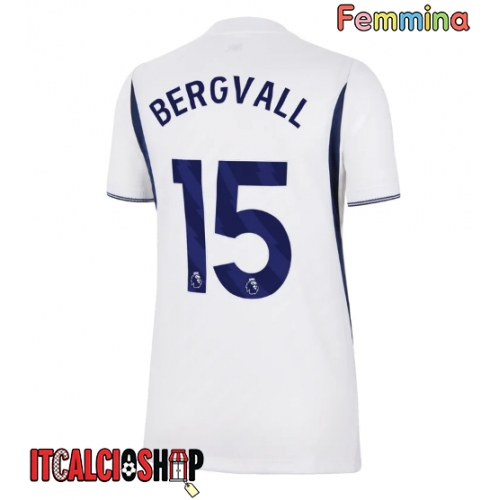 Tottenham Hotspur Lucas Bergvall #15 Prima Maglia Femmina 2026-27 Manica Corta